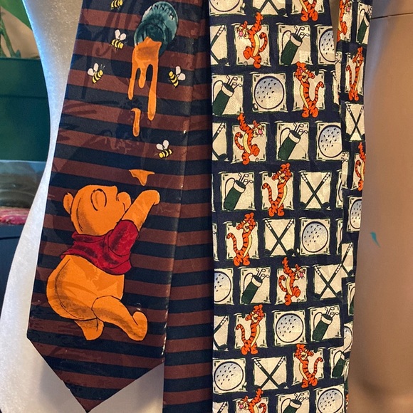 Disney Pooh and Tigger ties - Picture 1 of 6